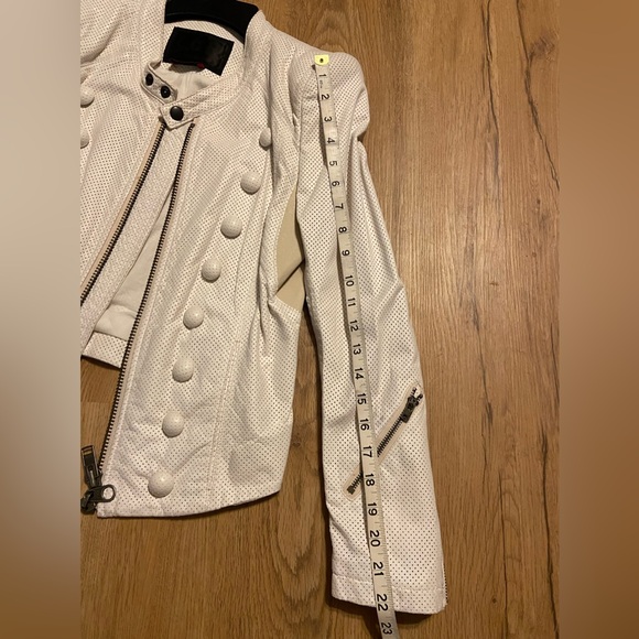 Vintage L.G.B (Le Grande Bleu/Japan) soft leather Rockstar-style jacket. Rare💕 - Picture 5 of 16